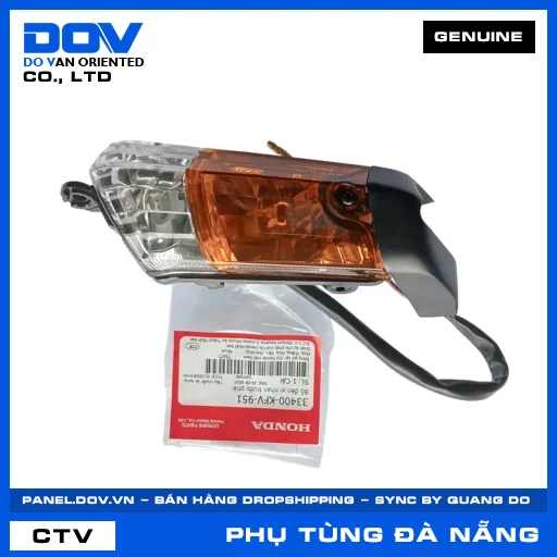 BỘ ĐÈN XI NHAN TRƯỚC PHẢI (đèn báo rẽ) SUPER DREAM — 33400KFV951