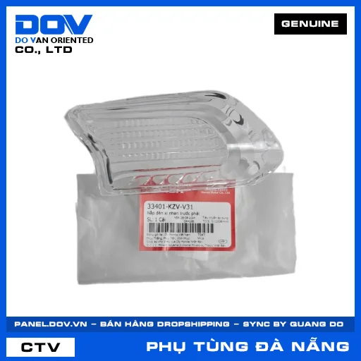 NẮP ĐÈN XI NHAN TRƯỚC PHẢI (đèn báo rẽ) DREAM 110 — 33401KZVV31