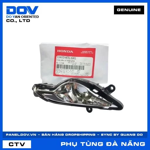 CHÓA ĐÈN XI NHAN PHẢI (đèn báo rẽ) WAVE 100, WAVE ALPHA, WAVE ALPHA 110, WAVE RSX 110 — 33403KTL641