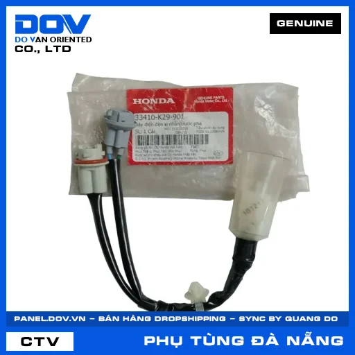 DÂY ĐIỆN ĐÈN XI NHAN TRƯỚC PHẢI (đèn báo rẽ) SH MODE — 33410K29901