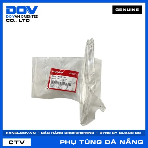 NẮP ĐÈN XI NHAN TRƯỚC TRÁI (đèn báo rẽ) WAVE ALPHA — 33452KVRV91