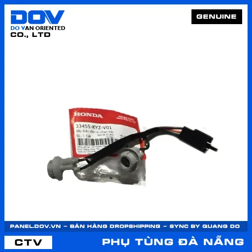 DÂY ĐIỆN ĐÈN XI NHAN TRÁI (đèn báo rẽ) FUTURE 125 — 33455KYZV01
