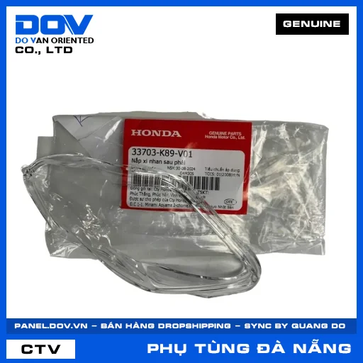 NẮP XI NHAN SAU PHẢI (đèn báo rẽ) WAVE ALPHA 110, WAVE RSX 110 — 33703K89V01