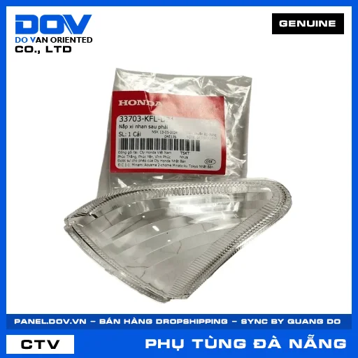 NẮP XI NHAN SAU PHẢI (đèn báo rẽ) WAVE ALPHA — 33703KFLD21