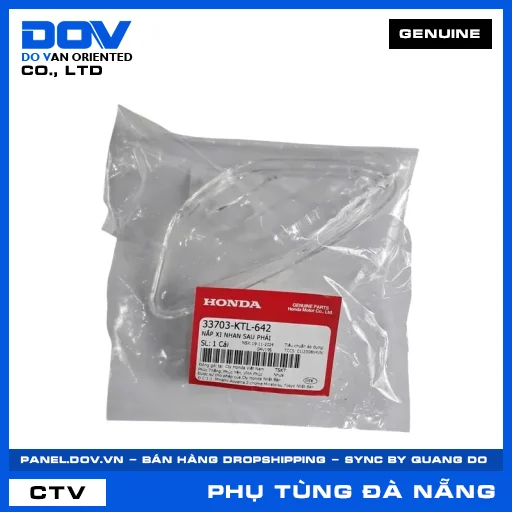 NẮP XI NHAN SAU PHẢI (đèn báo rẽ) — 33703KTL642