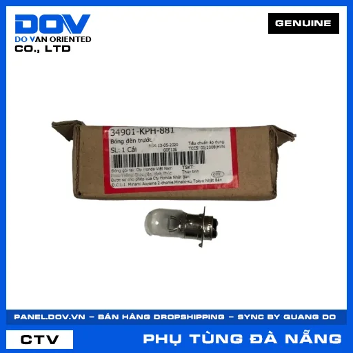 BÓNG ĐÈN TRƯỚC SUPER DREAM — 34901KPH881