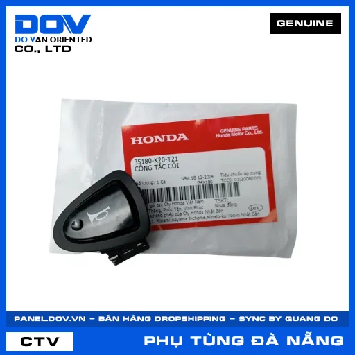 CÔNG TẮC CÒI AIR BLADE 125, BLADE 110, FUTURE 125, ICON E — 35180K20T21