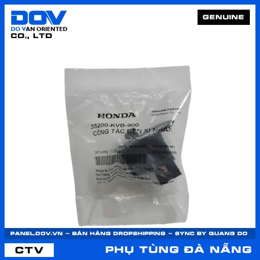 CÔNG TẮC ĐÈN XI NHAN (đèn báo rẽ) AIR BLADE 110, CLICK 110 — 35200KVB900