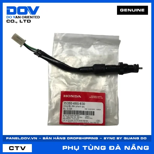 CÔNG TẮC ĐÈN PHANH SAU (thắng) — 35350KRS830