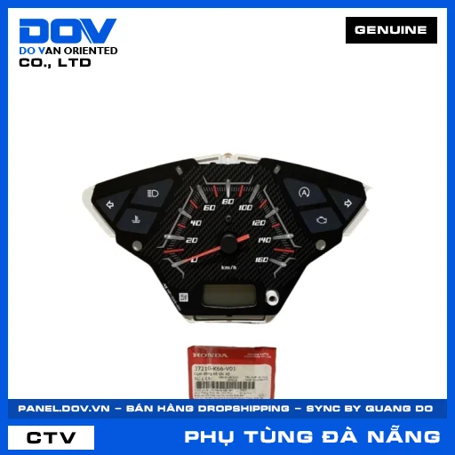 CỤM ĐỒNG HỒ TỐC ĐỘ AIR BLADE 125 — 37210K66V01