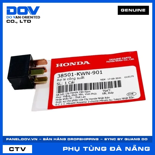 RƠ LE CÔNG SUẤT ADV350, AIR BLADE 125, CB150R, CB300R — 38501KWN901
