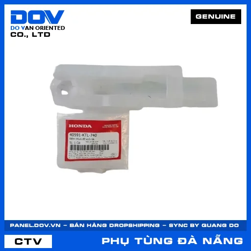 ĐỆM NHỰA ĐỠ XÍCH TẢI (sên) WAVE 100 — 40591KTL740