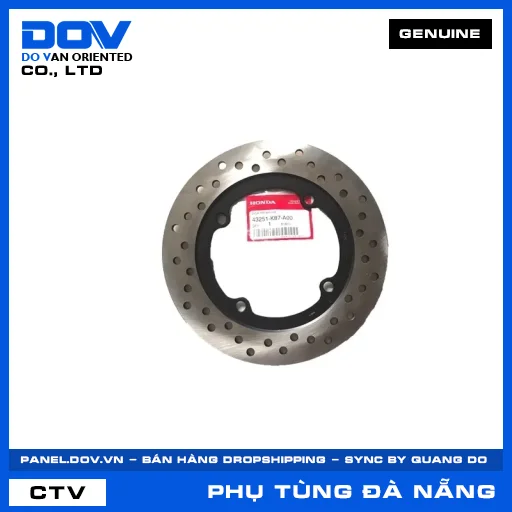 ĐĨA PHANH SAU (đĩa thắng) REBEL 300, REBEL 500 — 43251K87A00