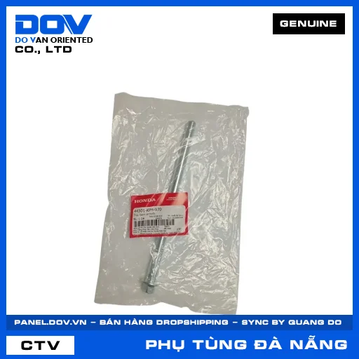 TRỤC BÁNH XE TRƯỚC FUTURE NEO, WAVE 100, WAVE ALPHA, WAVE RSX 110 — 44301KPH970
