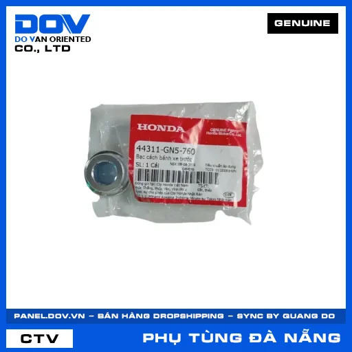 BẠC CÁCH BÁNH XE TRƯỚC SUPER DREAM, WAVE ALPHA — 44311GN5760