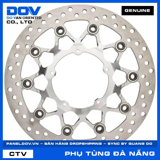 ĐĨA PHANH TRƯỚC TRÁI (đĩa thắng) GOLDWING — 45220MKCA11
