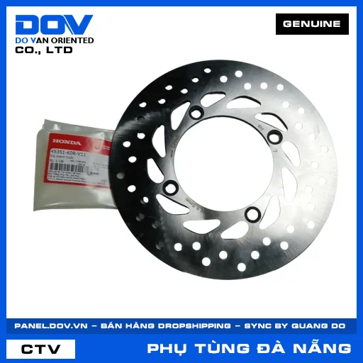 ĐĨA PHANH TRƯỚC (đĩa thắng) SH 125/150, SH 125/160 — 45351K0RV11