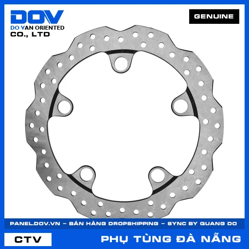 ĐĨA PHANH TRƯỚC TRÁI (đĩa thắng) CB500F, CBR500R, NX500 — 45351MKPDN1