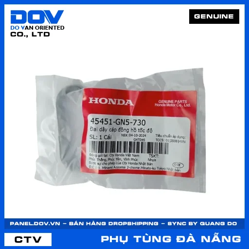 ĐAI DÂY CÁP ĐỒNG HỒ TỐC ĐỘ WAVE ALPHA — 45451GN5730