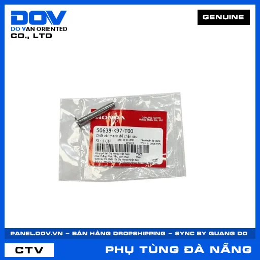 CHỐT CÀI THANH ĐỂ CHÂN SAU PCX, PCX 125/150, PCX 160 — 50638K97T00