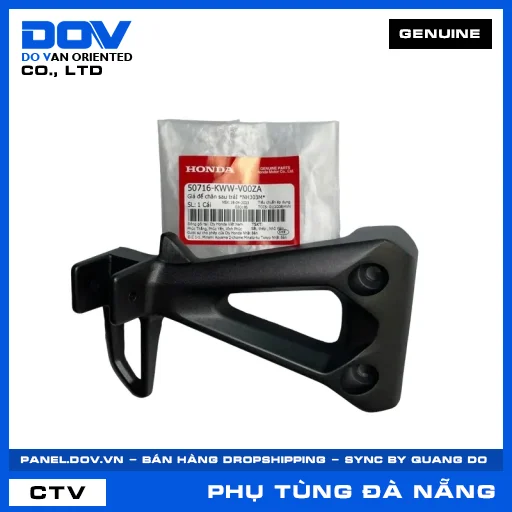 GIÁ ĐỂ CHÂN SAU TRÁI *NH303M* WAVE RSX 110 — 50716KWWV00ZA