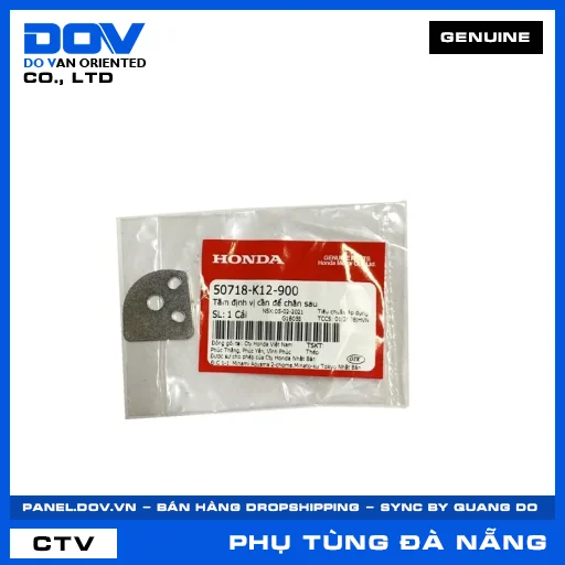 TẤM ĐỊNH VỊ CẦN ĐỂ CHÂN SAU LEAD 125 — 50718K12900