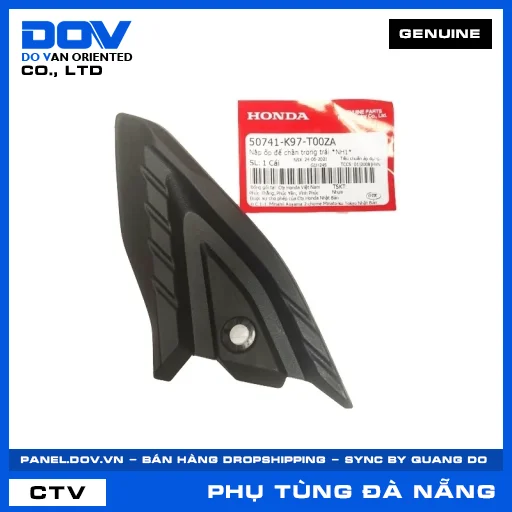 NẮP ỐP ĐỂ CHÂN TRONG TRÁI *NH1* PCX, PCX 125/150 — 50741K97T00ZA