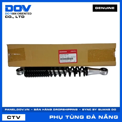 BỘ GIẢM XÓC SAU (phuộc) WAVE 100, WAVE ALPHA — 52400KVR881