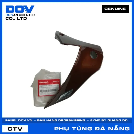 Bộ ốp trái nắp trước tay lái * SH — 53200KTGV00ZC