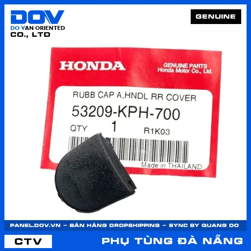 KẸP CAO SU A NẮP SAU — 53209KPH700