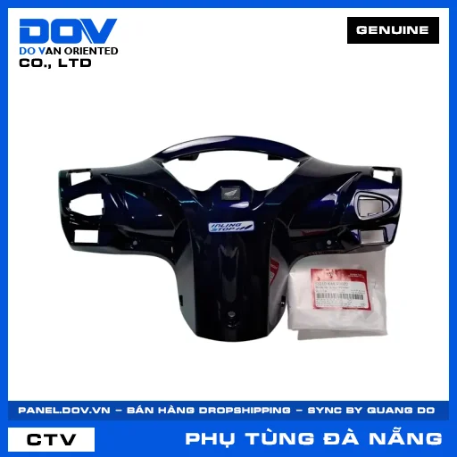 BỘ NẮP TAY LÁI SAU *PB390M* VISION, VISION 110 — 53210K44V00ZD