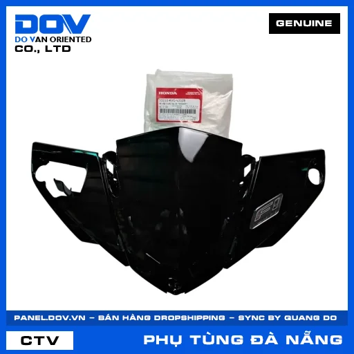 BỘ NẮP TRƯỚC TAY LÁI *NHA69P* AIR BLADE, AIR BLADE 110 — 53210KVGV20ZB