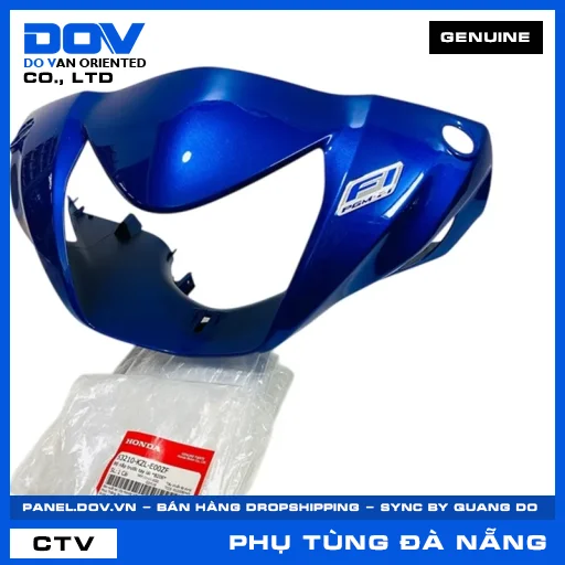 BỘ NẮP TRƯỚC TAY LÁI *B206* VISION, VISION 110 — 53210KZLE00ZF