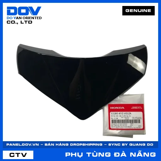 BỘ ỐP TRÊN NẮP TRƯỚC TAY LÁI FUTURE — 53280KYZV01ZA