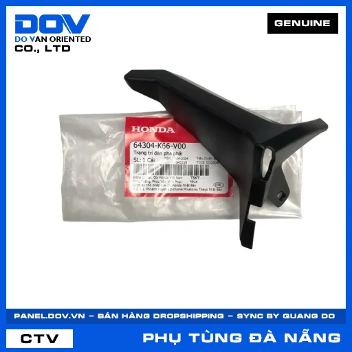 TRANG TRÍ ĐÈN PHA PHẢI AIR BLADE, AIR BLADE 125 — 64304K66V00