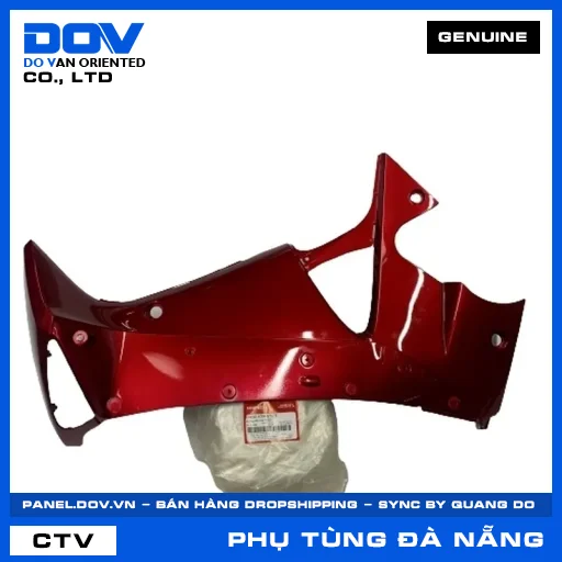 ốp ống yếm trái *R313C* — 64450KTM970ZE
