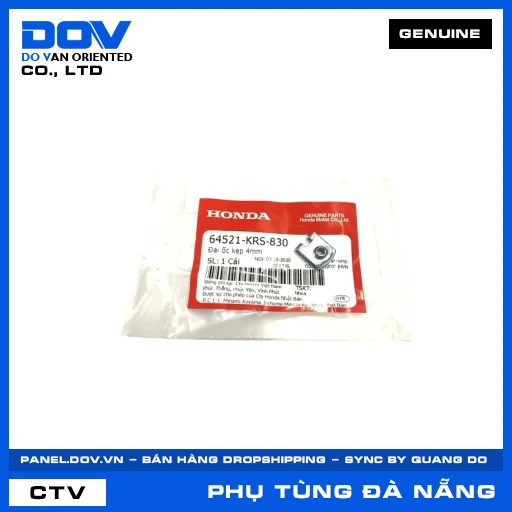 ĐAI ỐC KẸP 4MM WAVE ALPHA 110 — 64521KRS830
