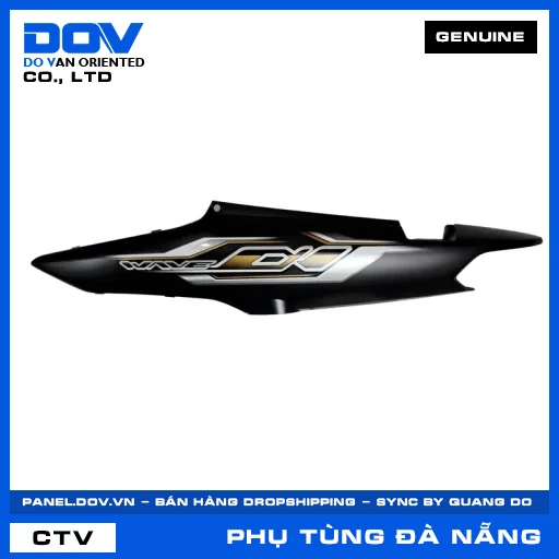 BỘ ỐP SƯỜN TRÁI *NHA76* WAVE, WAVE ALPHA 110 — 64650K89V70ZA