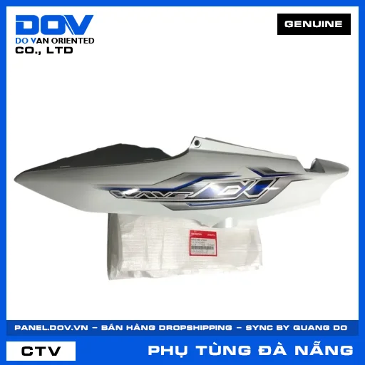 BỘ ỐP SƯỜN TRÁI *NHB55* WAVE, WAVE ALPHA 110 — 64650K89V70ZD