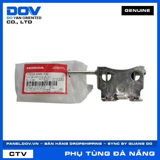 CỤM GÀI CHỐT KHOÁ YÊN XE SUPER DREAM — 77230GN5730