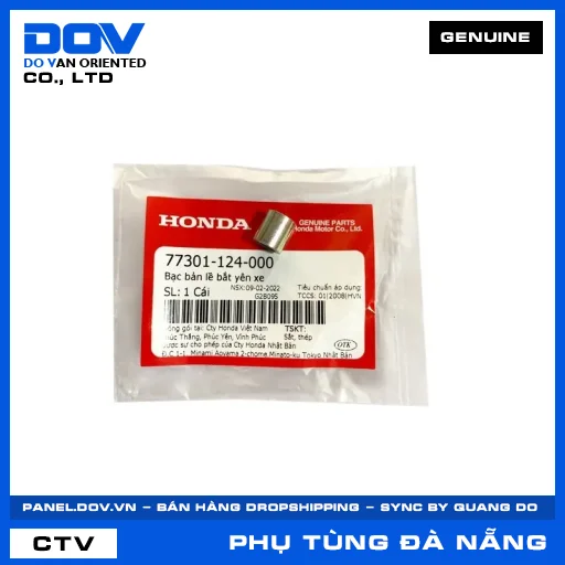 BẠC BẢN LỀ BẮT YÊN XE SUPER DREAM — 77301124000