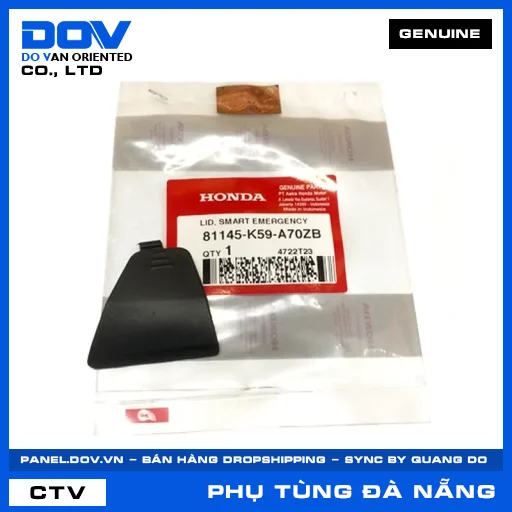 NẮP KHẨN CẤP *TBLACK* — 81145K59A70ZB
