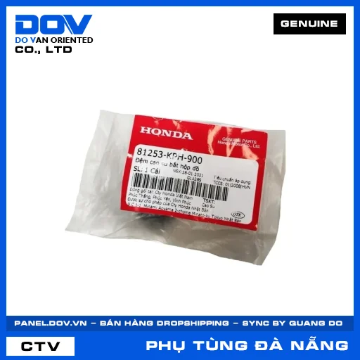 ĐỆM CAO SU BẮT HỘP ĐỒ BLADE 110, FUTURE 125, FUTURE NEO, WAVE 100 — 81253KPH900