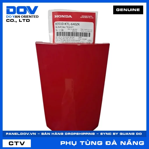 ỐP ĐUÔI SAU *R161P* WAVE, WAVE ALPHA — 83510KTL640ZR