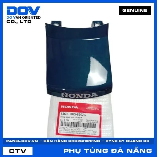 BỘ ỐP ĐUÔI SAU *B142P* WAVE, WAVE ALPHA — 83600KRS860ZG