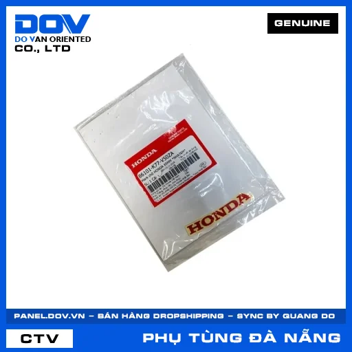 MARK CHỮ HONDA 65MM *NHA76M* SH 125/160 — 86101K77V50ZA