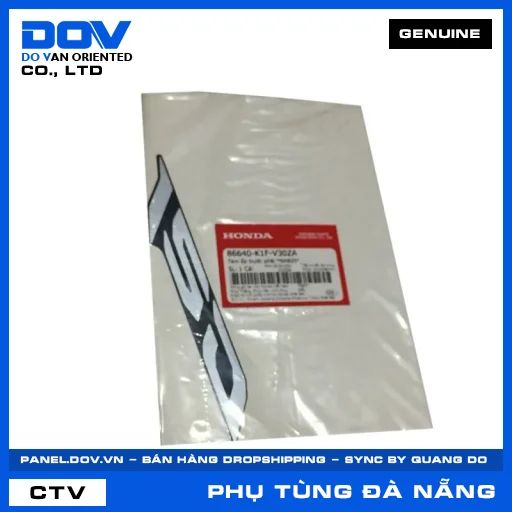 TEM ỐP TRƯỚC PHẢI *NHB25* — 86640K1FV30ZA
