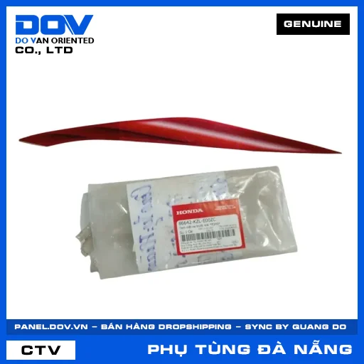 TEM MẶT NẠ TRƯỚC TRÁI *R340* VISION 110 — 86642KZLE00ZC