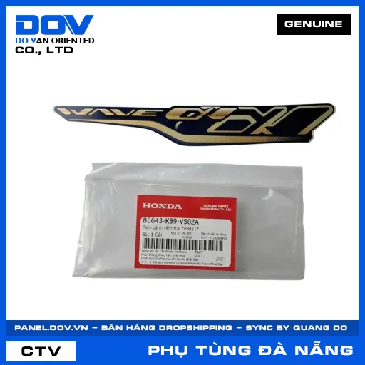 TEM CÁNH YẾM TRÁI *PB421* WAVE ALPHA 110 — 86643K89V50ZA