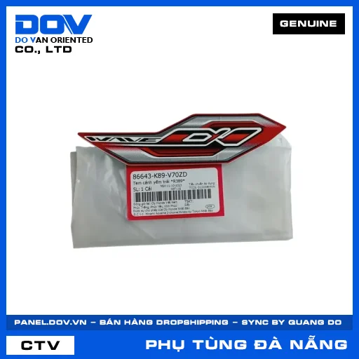 TEM CÁNH YẾM TRÁI *R389* WAVE ALPHA 110 — 86643K89V70ZD